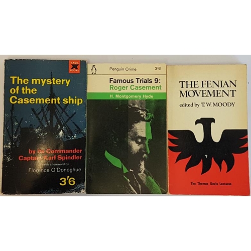 657 - 'The Mystery of the Casement Ship' 1965 with ephemera, Famous Trials-Casement by H.M.Hyde and The Fe... 