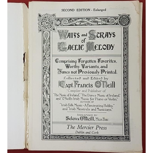 679 - Waifs and Strays of Gaelic Melody by Capt. Francis O'Neill . Wrappers