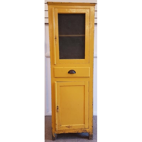 43 - Victorian Pine Frame Traditional Meat Safe - 19 x 59.5ins