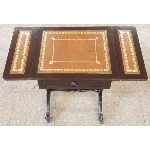57 - Drop Leaf Occasional Table - 30.5 x 21.5ins