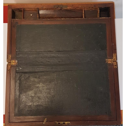 82 - Sloped Mahogany Writing Box