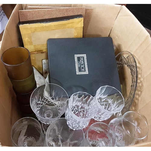 129 - Box and Contents to include Tea Light Holders, etc.