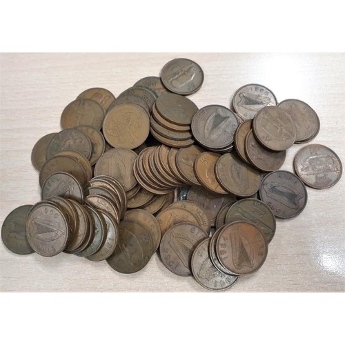 164 - Collection of Irish Pre-Decimal Half Pennies, c.75