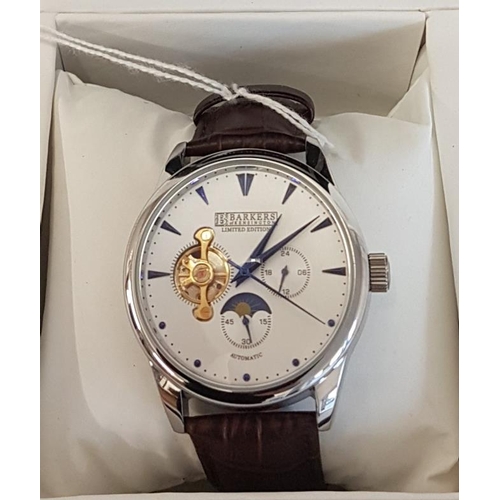 202 - Barker's Limited Edition Blue Dial Watch