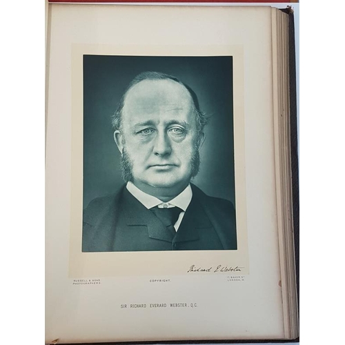 243 - R. J. Albery 'Our Conservative Statesmen' c. 1890. Folio. Photogravure portraits.