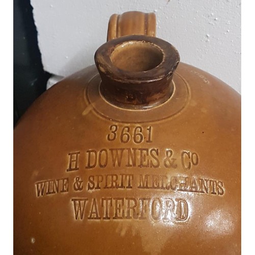 284 - H Downes of Waterford 5 Gallon Whiskey Jar