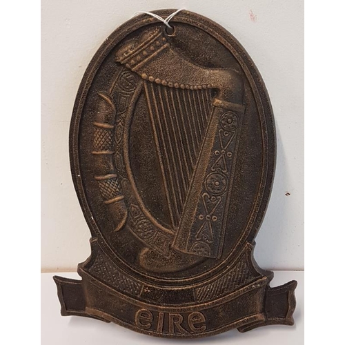 307 - Eire Harp Sign - c. 11ins tall