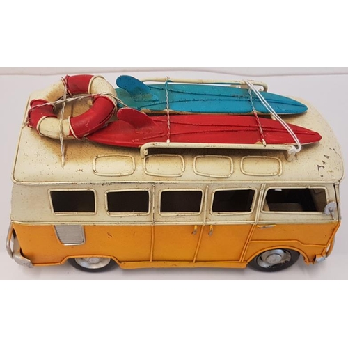 316 - Tin Plate Model of Camper Van