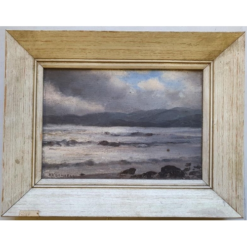 341 - OOB, Deirdre O'Donnell - 'Golflinks Strand' Waterville, Co. Kerry - Overall c, 13.5 x 10.5ins
