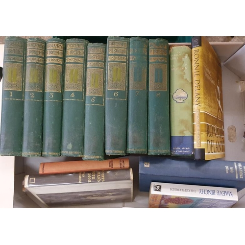 350 - Box of Irish Interest Books incl. D'Altons History of Ireland in 8 vols.
