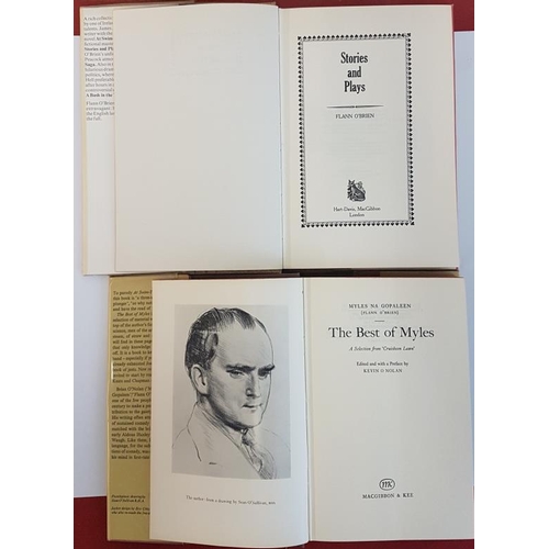 387 - Flann O’Brien 'Stories and Plays' 1973. 1st collected edition; and 'The Best of Myles na Gopaleen' 1... 