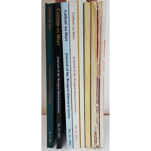 390 - Westport Historical Society Journals 1985/1994 in 8 volumes.