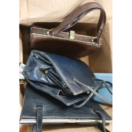 437 - Collection of Vintage Handbags, etc.