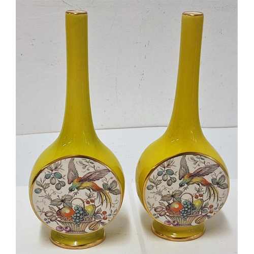 524 - Pair of Carlton Ware Bud Vases