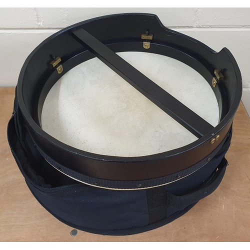 572 - Good Quality Bodhran with beater and soft case