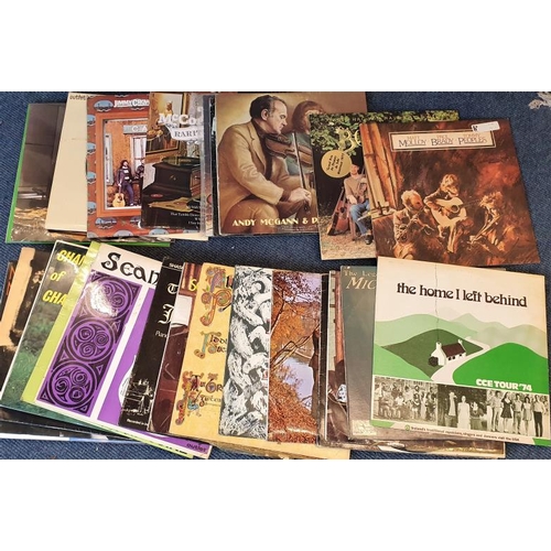 637 - Bundle of Good Irish Trad & Folk Music LPs - The Bothy Band, Paddy Cronin, Jimmy Crowley & S... 