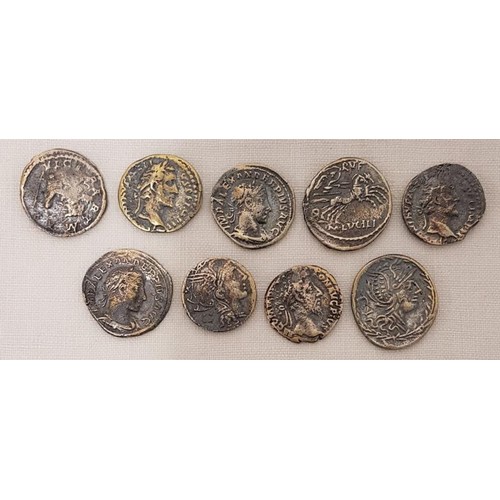 175 - Nine Reproduction Roman Coins