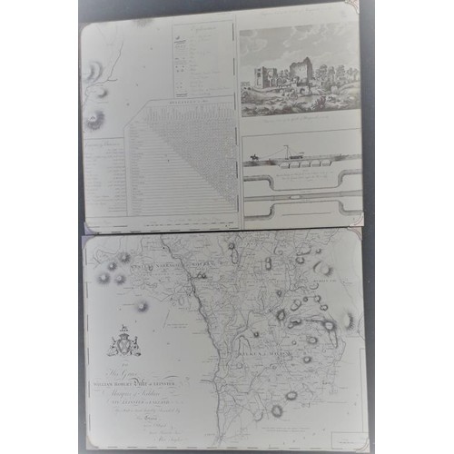 7 - Set of Eight Maps of Kildare County