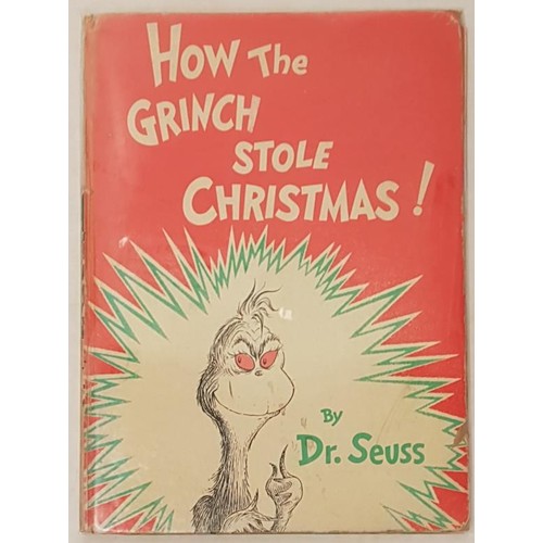 24 - 'How the Grinch Stole Christmas' by Dr. Seuss. 1st Edition, no dustjacket. Random House, 1957.... 