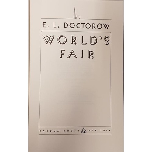 33 - 'Worlds Fair' by E.L. Doctorow. Signed and inscribed by the author “To Ray Carver with Best Wi... 