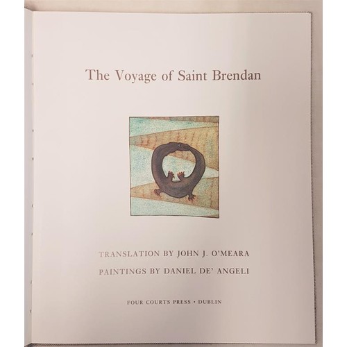 40 - The Voyage of Saint Brendan, special edition, signed in slipcase
