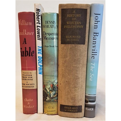 53 - William Faulkner A Fable 1955 dj and four other books