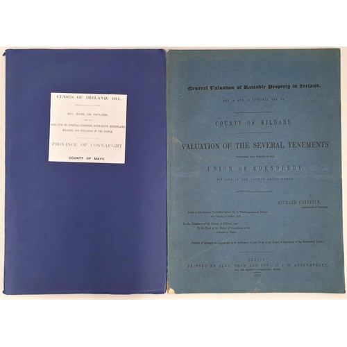 75 - Griffiths Valuations. – Union of Edenderry. 1853 and CENSUS of Ireland 1911- Province of Connaught, ... 