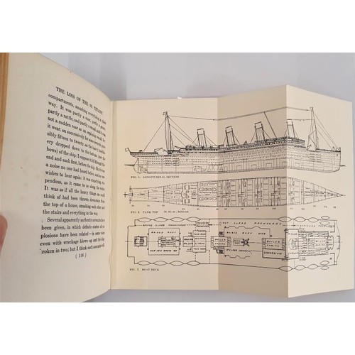 114 - Laurence Beesley. The Loss of The Titanic. 1912. 1st edit. Illustrated. Book plate of M. Staehelin, ... 