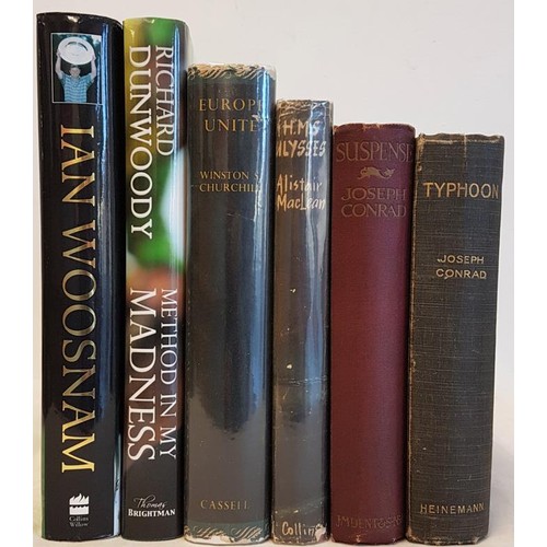117 - Typhoon by Joseph Conrad 1903, Suspense by Joseph Conrad 1925 and four other books