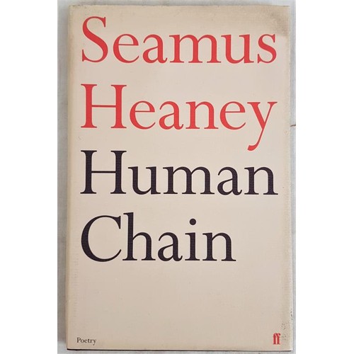 120 - Seamus Heaney. Human Chain. 2010. 1st edit