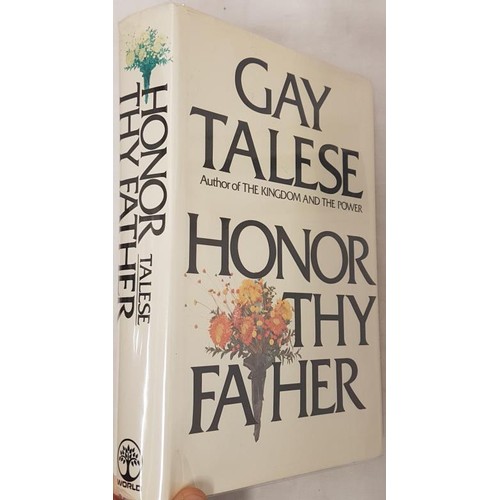 177 - 'Honor Thy Father' by Guy Talese. Signed, first edition. World Publishing, 1971.