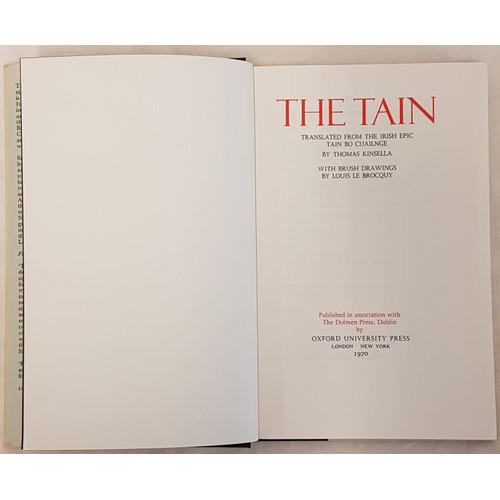 187 - 'The Tain' by Thomas Kinsella. Oxford University Press, 1970.