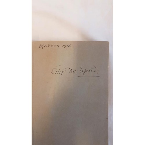 205 - MacDonagh, Tomás – Literature in Ireland Talbot Press, 1916, signature of Eilis de Brun and dated Ju... 