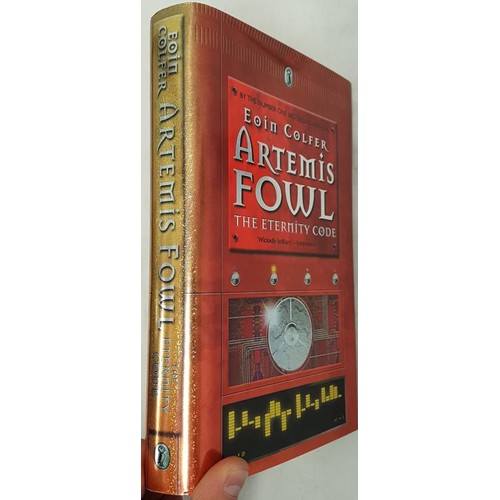 213 - 'Artemis Fowl: The Eternity Code' by Eoin Colfer. Signed, 1st Edition. Penguin, 2003