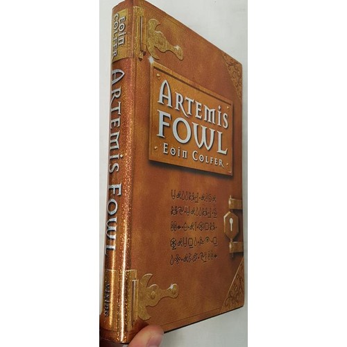 214 - 'Artemis Fowl' by Eoin Colfer. Signed, 1st Edition. Viking, 2001.