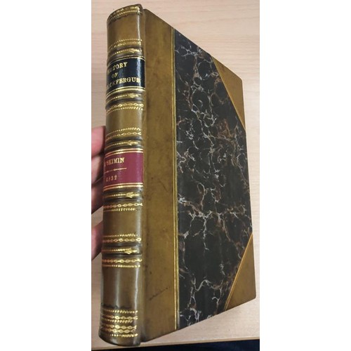 220 - The History and Antiquities of the County of the Town of Carrickfergus. Belfast 1832, 3rd edition, f... 