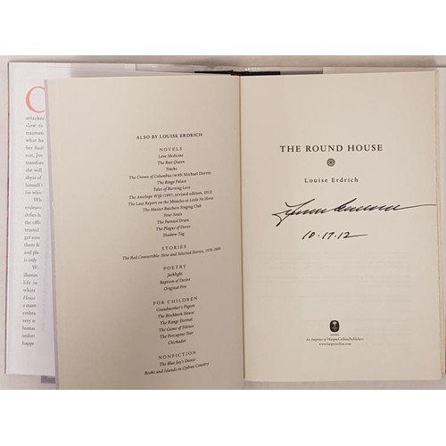 233 - 'The Round House' by Louise Erdrich. Signed, first edition. Harper, 2012.