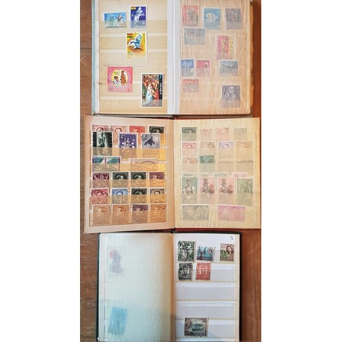 338 - Three Foreign Stamp Albums