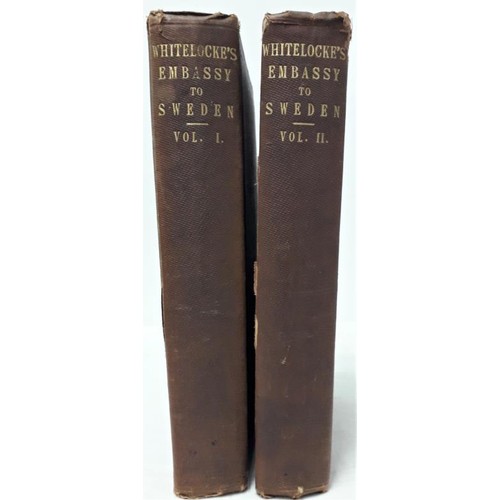 367 - Whitelock&rsquo;s Embassy to Sweden, Journal of the Swedish Embassy in the years 1653-1654, (1855), ... 