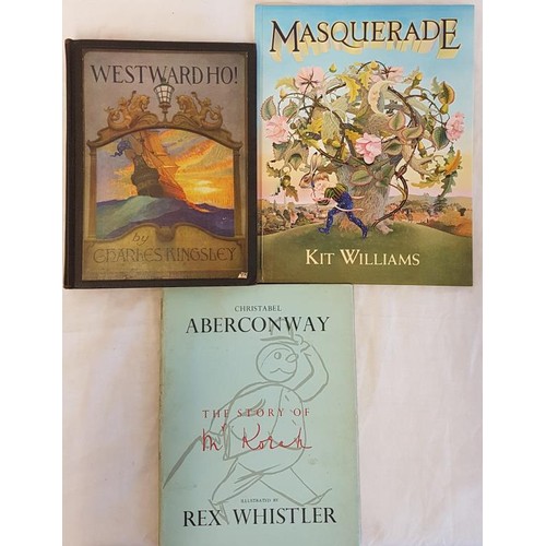 379 - The Story of Mr Koral, illustrated by Rex Whistler, 1954 and two other children's books