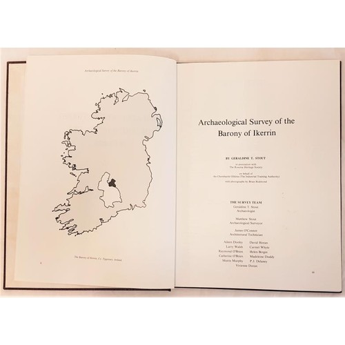 384 - Stout, Archaeological Survey of Ikerring (Roscrea 1984). One of ten copies specially bound for prese... 