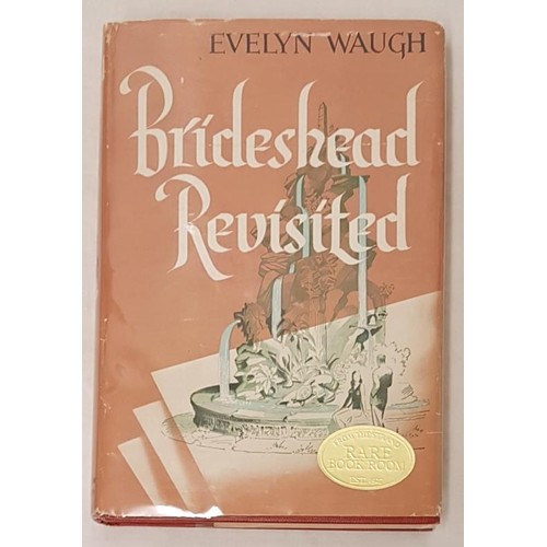 390 - 'Brideshead Revisited' by Evelyn Waugh. First Book Club edition. Little Brown and Co., 1945.... 