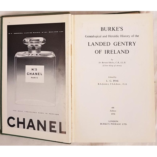 393 - Burke’s Genealogical and Heraldic History of the Landed Gentry of Ireland. Sir Bernard Burke [Ulster... 