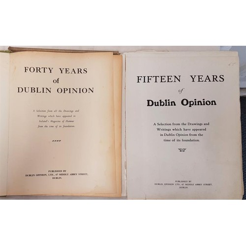 400 - 40 Years of Dublin Opinion. 15 Years of Dublin Opinion