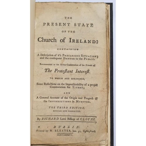 418 - The present state of the Church of Ireland: a description of its precarious situation and consequent... 