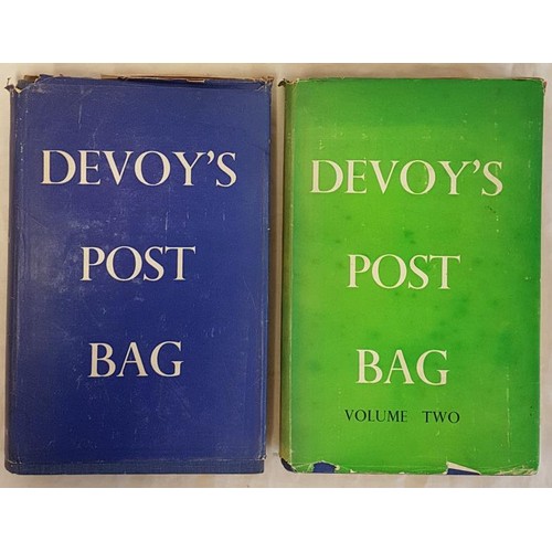 428 - Devoy, Devoy’s Postbag, Fallon, Dublin 1948, 2 Vols with dust wrappers. John Devoy “the greatest of ... 