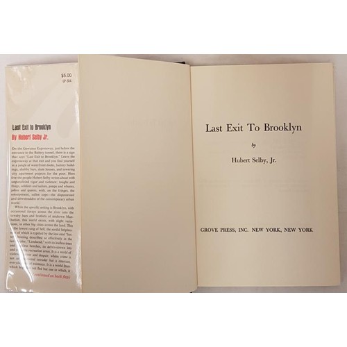 430 - 'Last Exit to Brooklyn' by Hubert Selby Jr. First edition. Grove Place Inc., 1964.