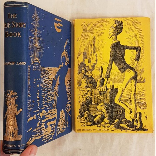 438 - Andrew Lang. The True Story Book. 1893. 1st edit. Illustrated. Fine original blue gilt cloth and Lew... 