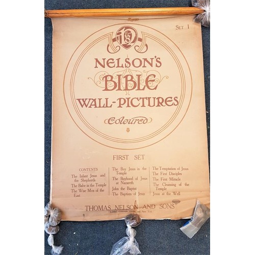484 - Nelson's Bible Wall Pictures, Coloured, First Set