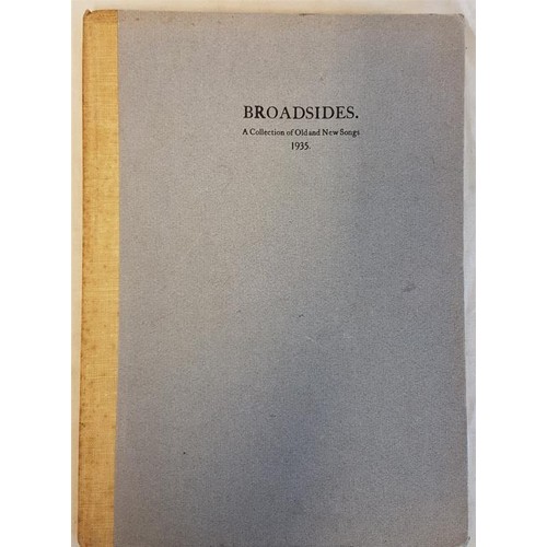 381 - Broadsides 1935 Cuala Press Reprint 1971